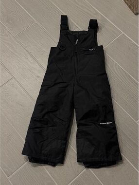 Outdoor Gear Kids Black Snow Bib Pants Size 4T